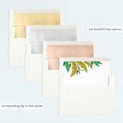 "Jungle View" - Children's Birthday Party Invitations in Jungle by Grace Kreinbrink - Envelope Liner Options