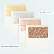 "Little Pumpkin" - Children's Birthday Party Invitations in Kraft by Paper Sun Studio - Envelope Liner Options