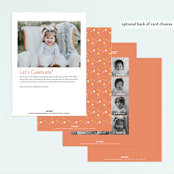 "Happy Day" - Children's Birthday Party Invitations in Dandelion by Itsy Belle Studio - Back of Card Options