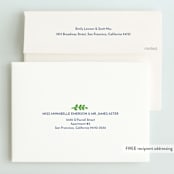 "Bright Jungle" - Children's Birthday Party Invitations in Navy by Kristen Cavallo - FREE Recipient Addressing