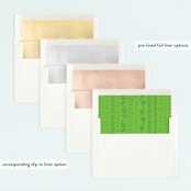 "Bright Jungle" - Children's Birthday Party Invitations in Navy by Kristen Cavallo - Envelope Liner Options