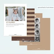 "Teddy Bear Picnic" - Children's Birthday Party Invitations in Sun by Susan Moyal - Back of Card Options