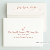 "Let's get groovy" - Children's Birthday Party Invitations in Rose by Hudson meet Rose - FREE Recipient Addressing