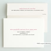 "Age Appropriate" - Children's Birthday Party Invitations in Mulberry by Kimberly FitzSimons - FREE Recipient Addressing