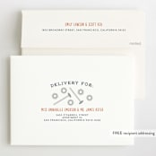 "Handy Man" - Children's Birthday Party Invitations in Navy by Jen Banks - FREE Recipient Addressing