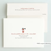 "Fire House Party" - Children's Birthday Party Invitations in Firetruck by Korry Brown - FREE Recipient Addressing