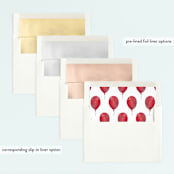 "Bear" - Children's Birthday Party Invitations in Red Candy by Remioni - Envelope Liner Options