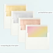 "Rainbow Photo" - Children's Birthday Party Invitations in Sherbet by Jessie Steury - Envelope Liner Options