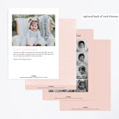 "Fairytale Princess" - Children's Birthday Party Invitations in Rose by Karidy Walker - Back of Card Options