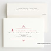 "Fairytale Princess" - Children's Birthday Party Invitations in Rose by Karidy Walker - FREE Recipient Addressing