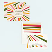 "Color Burst" - Children's Birthday Party Invitations in Gumdrop by Iveta Angelova - Assembled