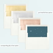 "Wintery Fun" - Children's Birthday Party Invitations in Frost by Leah Bisch - Envelope Liner Options