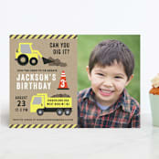 "party zone" - Children's Birthday Party Invitations in Kraft by Annie Holmquist - Front