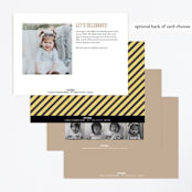 "party zone" - Children's Birthday Party Invitations in Kraft by Annie Holmquist - Back of Card Options