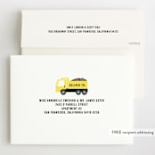 "party zone" - Children's Birthday Party Invitations in Kraft by Annie Holmquist - FREE Recipient Addressing