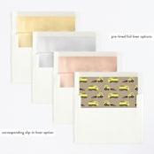 "party zone" - Children's Birthday Party Invitations in Kraft by Annie Holmquist - Envelope Liner Options