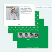 "Go Team" - Children's Birthday Party Invitations in Sporting Green by lena barakat - Back of Card Options
