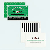 "Go Team" - Children's Birthday Party Invitations in Sporting Green by lena barakat - Assembled
