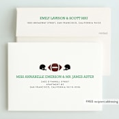 "Go Team" - Children's Birthday Party Invitations in Sporting Green by lena barakat - FREE Recipient Addressing