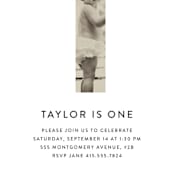 "My Age" - Children's Birthday Party Invitations in White by Kim Dietrich Elam - Detail