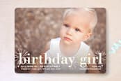 "Birthday Fireworks" - Children's Birthday Party Invitations in Petal by Melanie Severin - Front