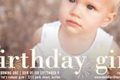 "Birthday Fireworks" - Children's Birthday Party Invitations in Petal by Melanie Severin - Detail