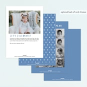 "Outer Space" - Children's Birthday Party Invitations in Northstar by iamtanya - Back of Card Options