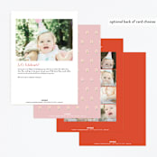 "sleeping beauty" - Children's Birthday Party Invitations in Melon by Lori Wemple - Back of Card Options