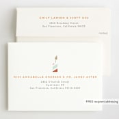 "Lit Candle" - Children's Birthday Party Invitations in Full Spectrum by Up Up Creative - FREE Recipient Addressing