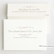 "Ice Cream Cone" - Children's Birthday Party Invitations in Frozen by Alethea and Ruth - FREE Recipient Addressing