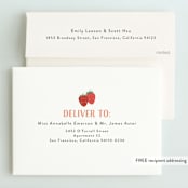 "Whole Brunch" - Children's Birthday Party Invitations in Strawberry Yogurt by Erica Krystek - FREE Recipient Addressing