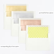 "Daisy Smiles" - Children's Birthday Party Invitations in Petal by Baumbirdy - Envelope Liner Options
