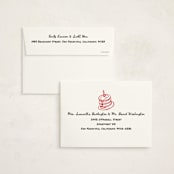 "guest check" - Children's Birthday Party Invitations in Mint by Jennifer Lew - FREE Recipient Addressing