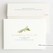 "Daisy Chains" - Children's Birthday Party Invitations in Olive Tree by Sarah Knight - FREE Recipient Addressing