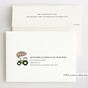 "Happy Farm" - Children's Birthday Party Invitations in Barn by iamtanya - FREE Recipient Addressing