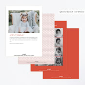 "Garden Party Joy" - Children's Birthday Party Invitations in Rouge by frances mathys - Back of Card Options