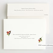 "Garden Party Joy" - Children's Birthday Party Invitations in Rouge by frances mathys - FREE Recipient Addressing