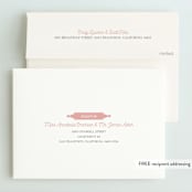 "Fun Baking" - Children's Birthday Party Invitations in Blush by heythird - FREE Recipient Addressing