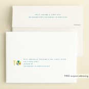 "Animal Pool Party" - Children's Birthday Party Invitations in Wave by Lori Wemple - FREE Recipient Addressing