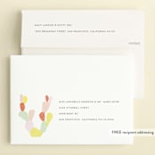 "First Fiesta" - Children's Birthday Party Invitations in Multi Bright by Julie Murray - FREE Recipient Addressing