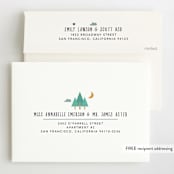 "Retro Camper" - Children's Birthday Party Invitations in Midnight by Hudson meet Rose - FREE Recipient Addressing