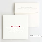"Colorful Party" - Children's Birthday Party Invitations in Coral by heythird - FREE Recipient Addressing
