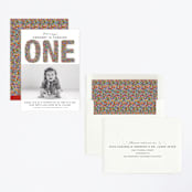 "sprinkles" - Children's Birthday Party Invitations in Vanilla by Jessie Steury - Assembled