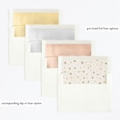 "usual" - Children's Birthday Party Invitations in Snow by Jd Ptlo - Envelope Liner Options