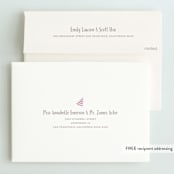 "Coolest Penguin" - Children's Birthday Party Invitations in Orchid by Elska Studio - FREE Recipient Addressing
