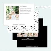"funny letters" - Children's Birthday Party Invitations in Smoothie by Anastasia Makarova - Back of Card Options