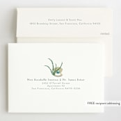 "Little Mermaid" - Children's Birthday Party Invitations in Azure by Grae - FREE Recipient Addressing