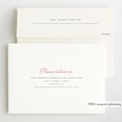 "floral five" - Children's Birthday Party Invitations in Petal by Anastasia Makarova - FREE Recipient Addressing