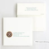 "donut party" - Children's Birthday Party Invitations in Chocolate by Jen Owens - FREE Recipient Addressing