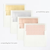 "Blooming Peonies" - Children's Birthday Party Invitations in Peach by Jennifer Wick - Envelope Liner Options